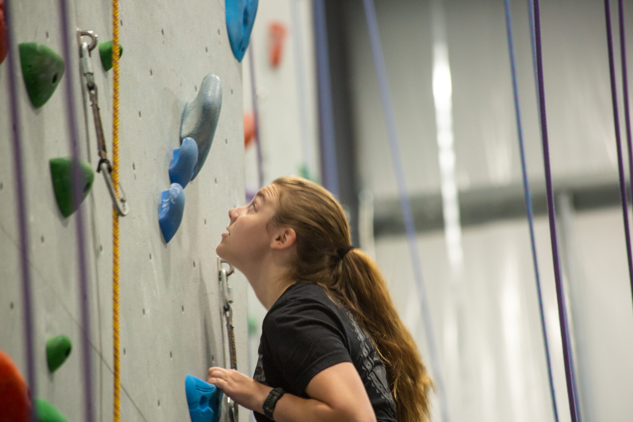 girl learning how to overcome fear of heights